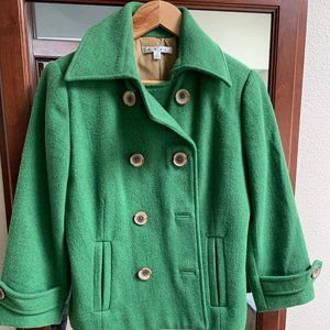 Cabi Green Pea Coat, size 4